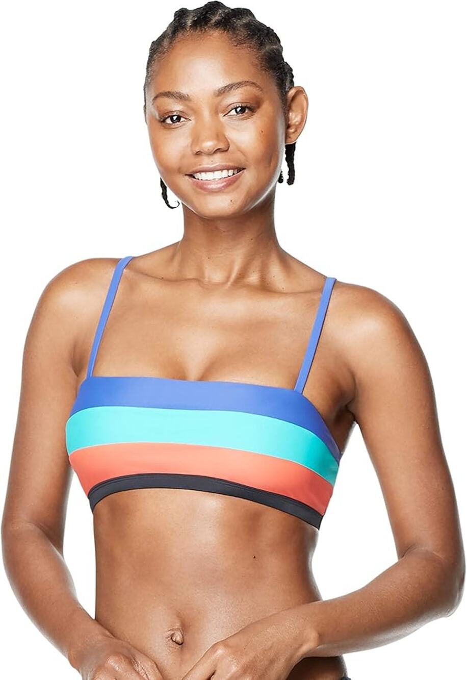 NWT Speedo Women's Adjustable Swimsuit Bikini Top SMALL